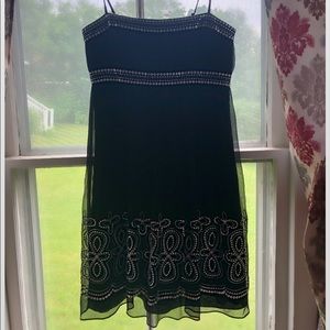 Black cocktail dress